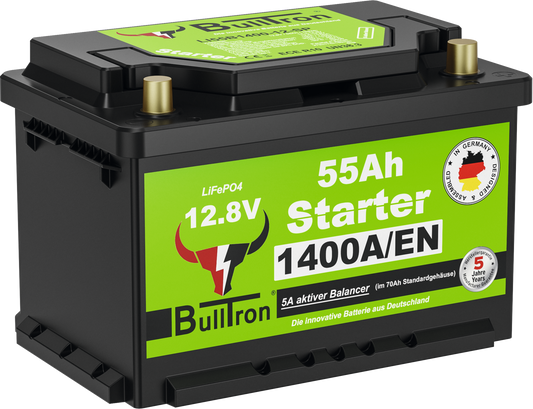 Lithiumbatterie Bulltron 55Ah Starter