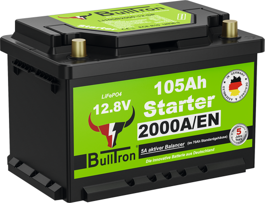 Lithiumbatterie Bulltron 105Ah Starter