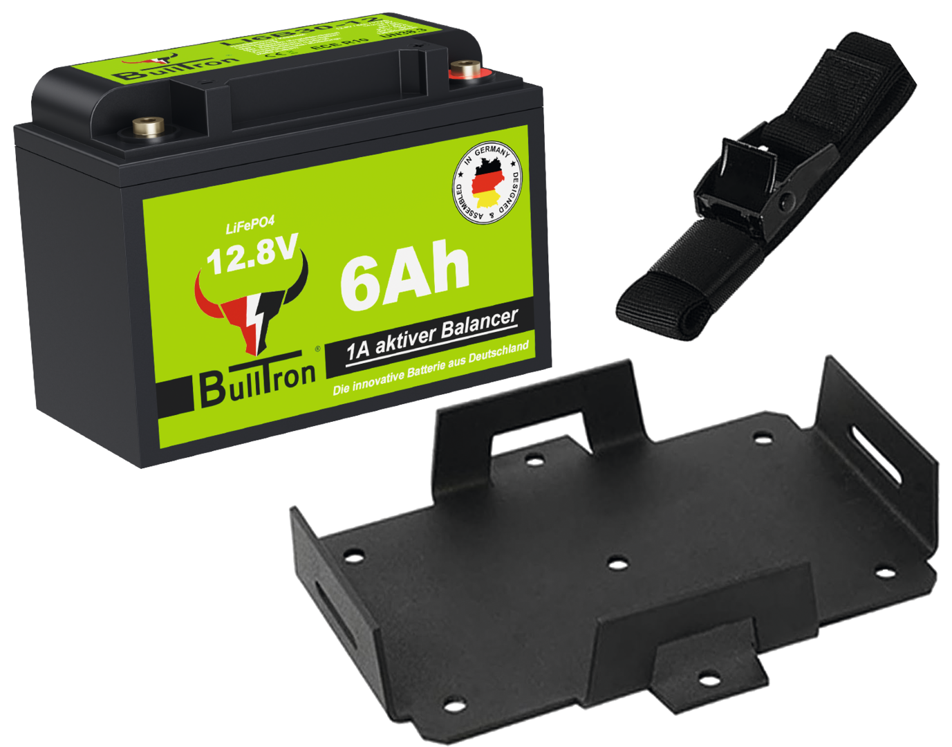 Lithiumbatterie Bulltron 6Ah Clesana