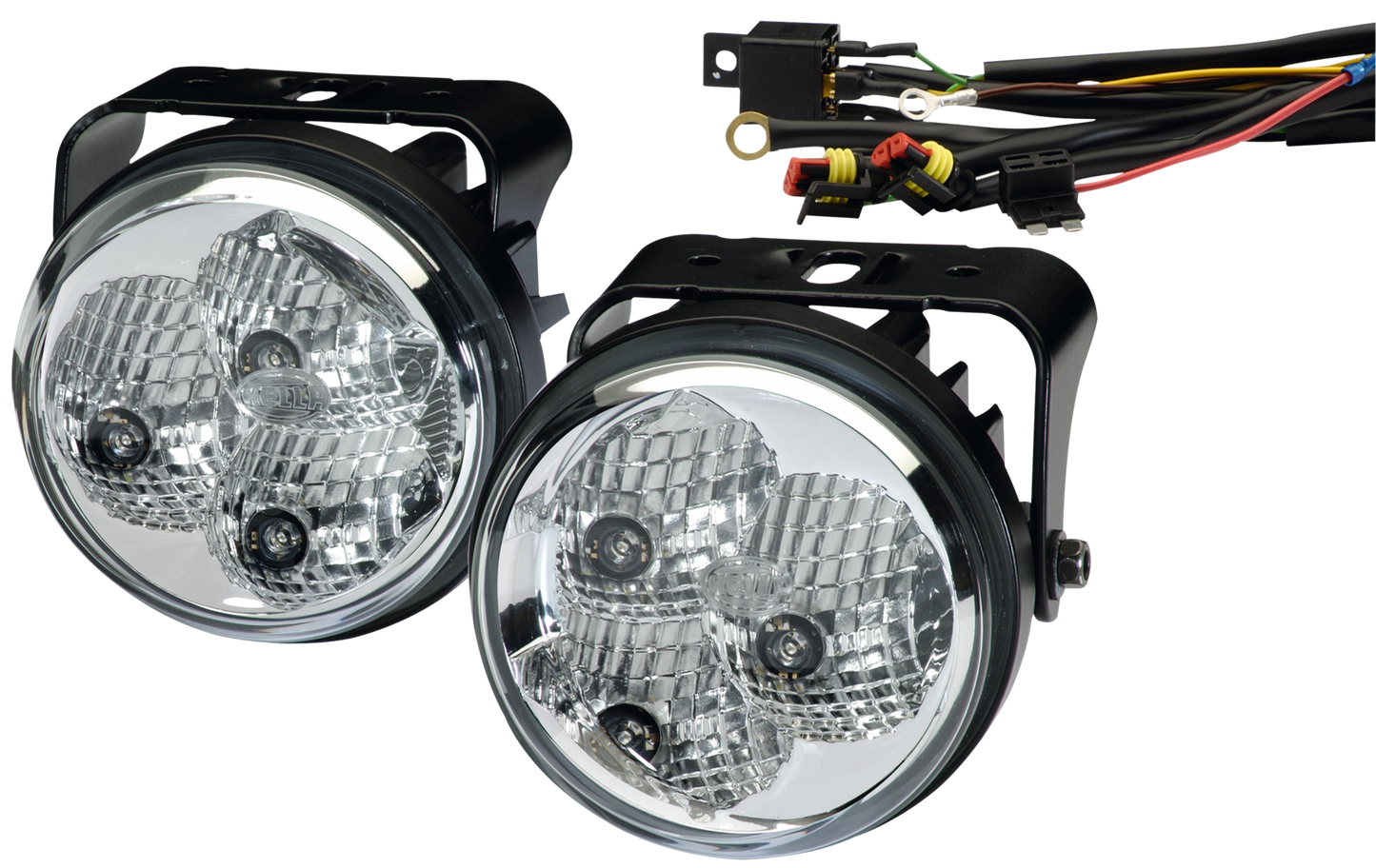 LED-Tagfahrleuchten-Set rund 90 mm