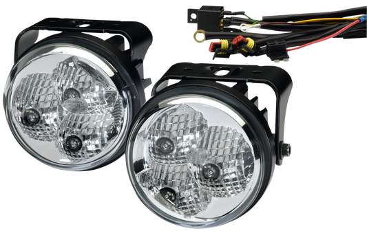 LED-Tagfahrleuchten-Set rund 90 mm