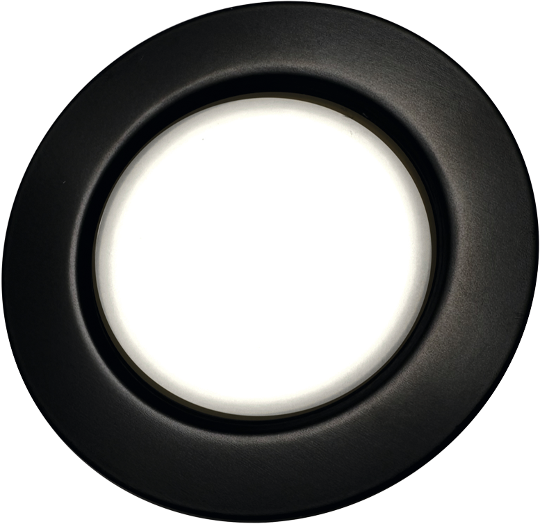 LED-Einbauspot Vega 48 schwarz