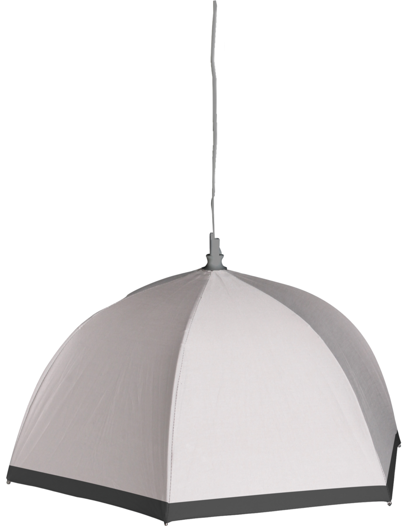 Schirmlampe SIXRAY beige (A)