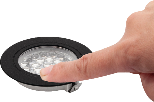 Mini Touch LED Downlight CORVUS schwarz