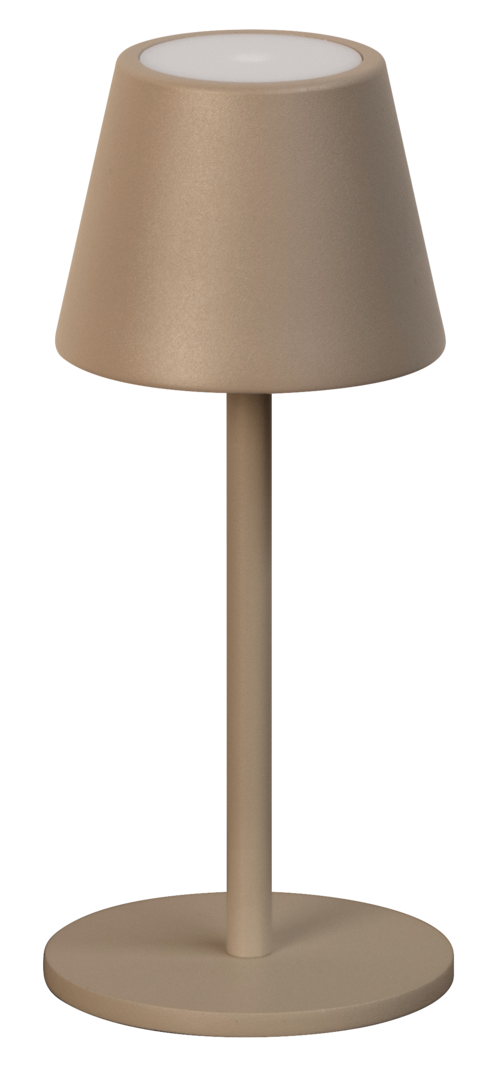 Lampe SALERNO grau-braun