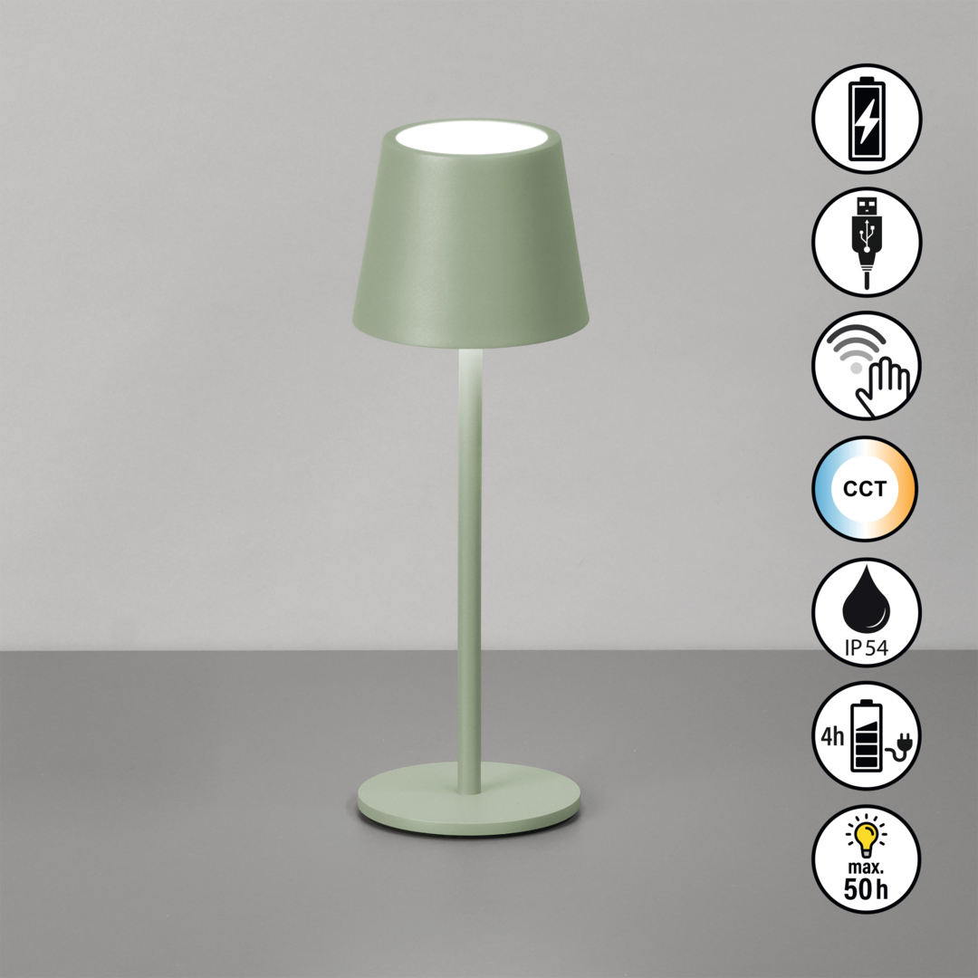 Lampe ROXI grün