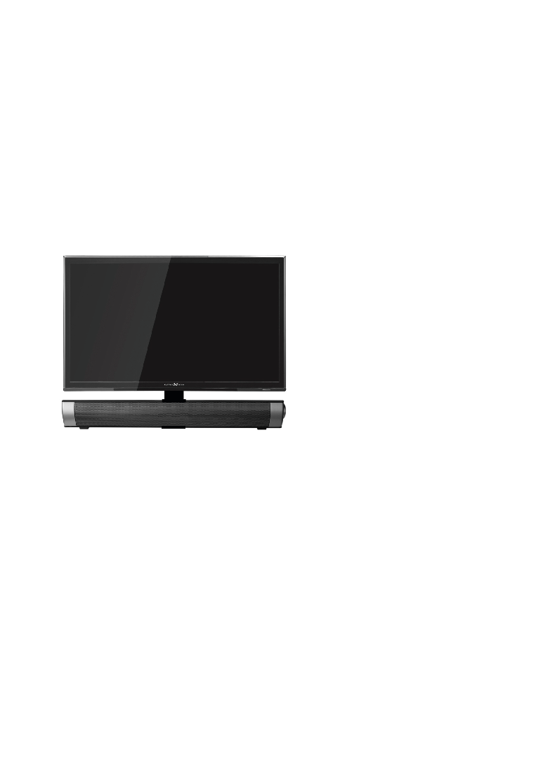 4in1 LED-TV 22 Zoll inkl. Soundbar (D)
