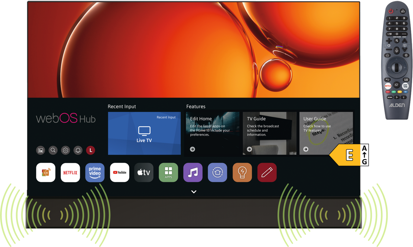 ALDEN LED TV Smartwide 22 SoundPro (D)
