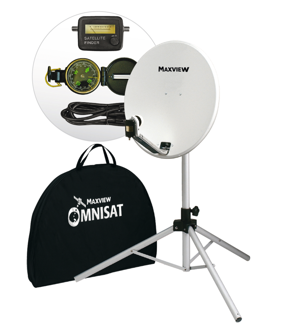 Portable-Sat-Kit 65 cm m. Receiver(S)(A) (1)