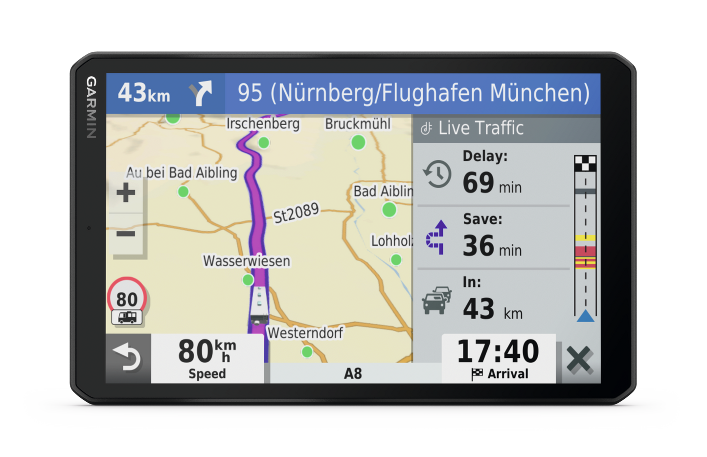 GARMIN RV852 8 Zoll Display / PND EU (B)