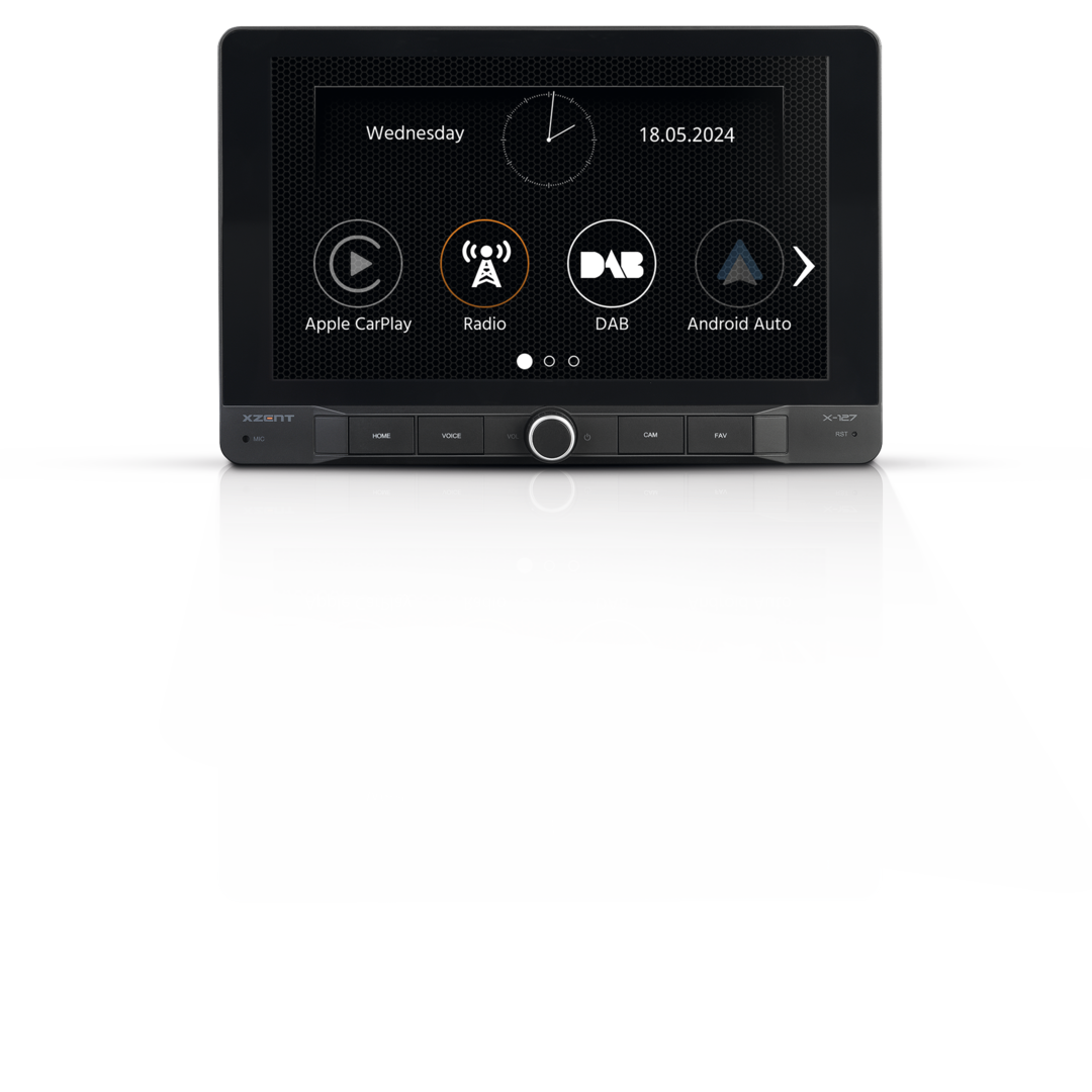 XZENT X-127 1-DIN Infotainer
