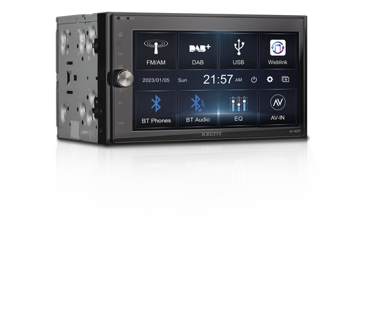 XZENT X-107 2-DIN Infotainer (R)