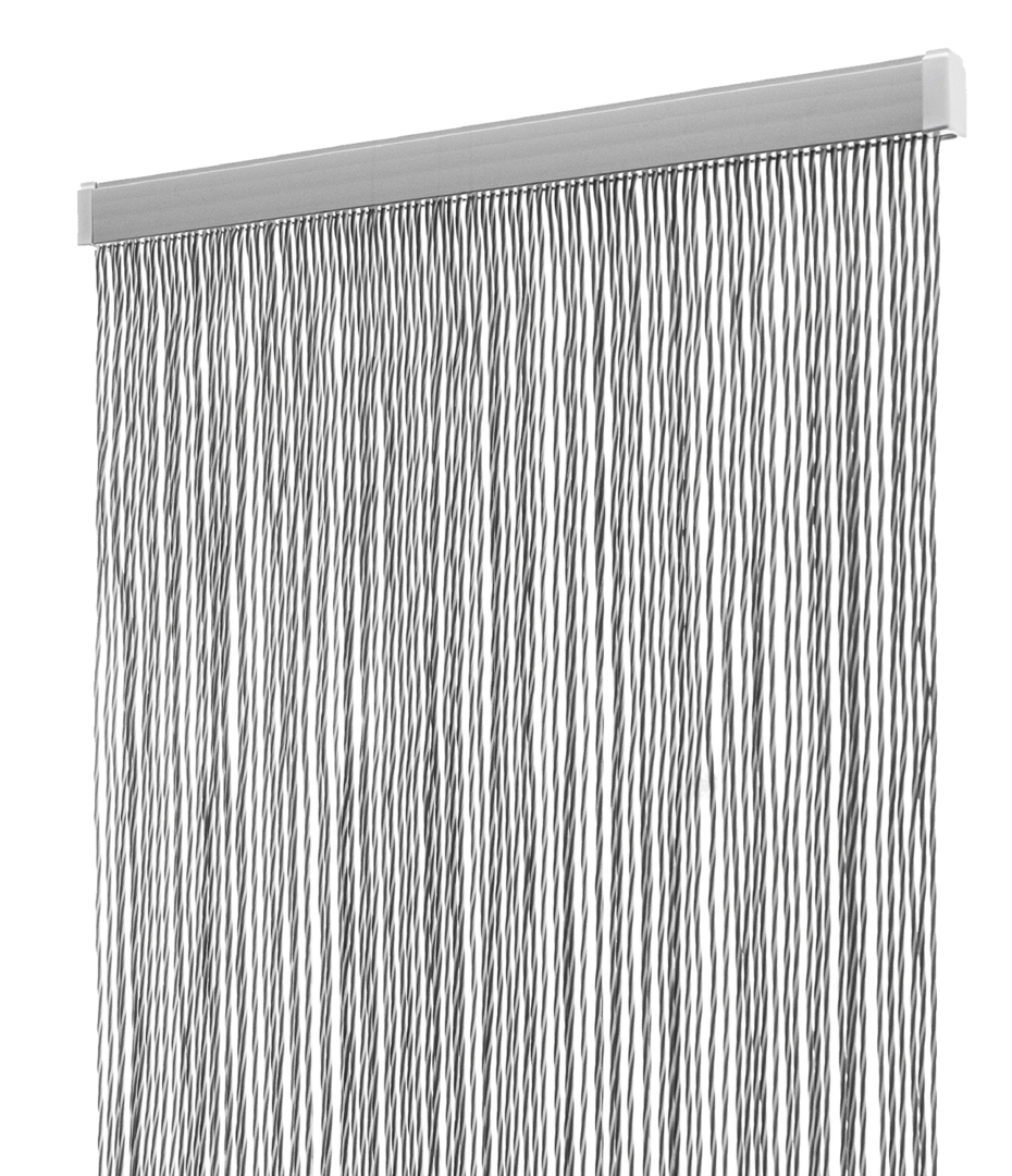 Vorhang STRING grau 100 x 220 cm