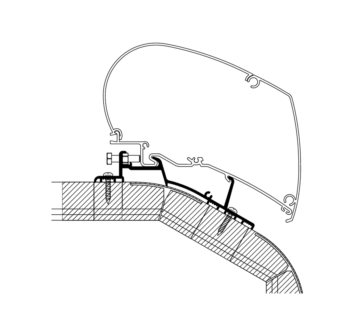 Adapter LMC Explo-Cruis MJ18 350cm(S)(B)