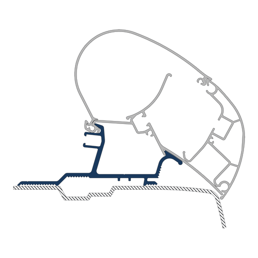 Adapter Carav + Master ab 11 350cm   (R)