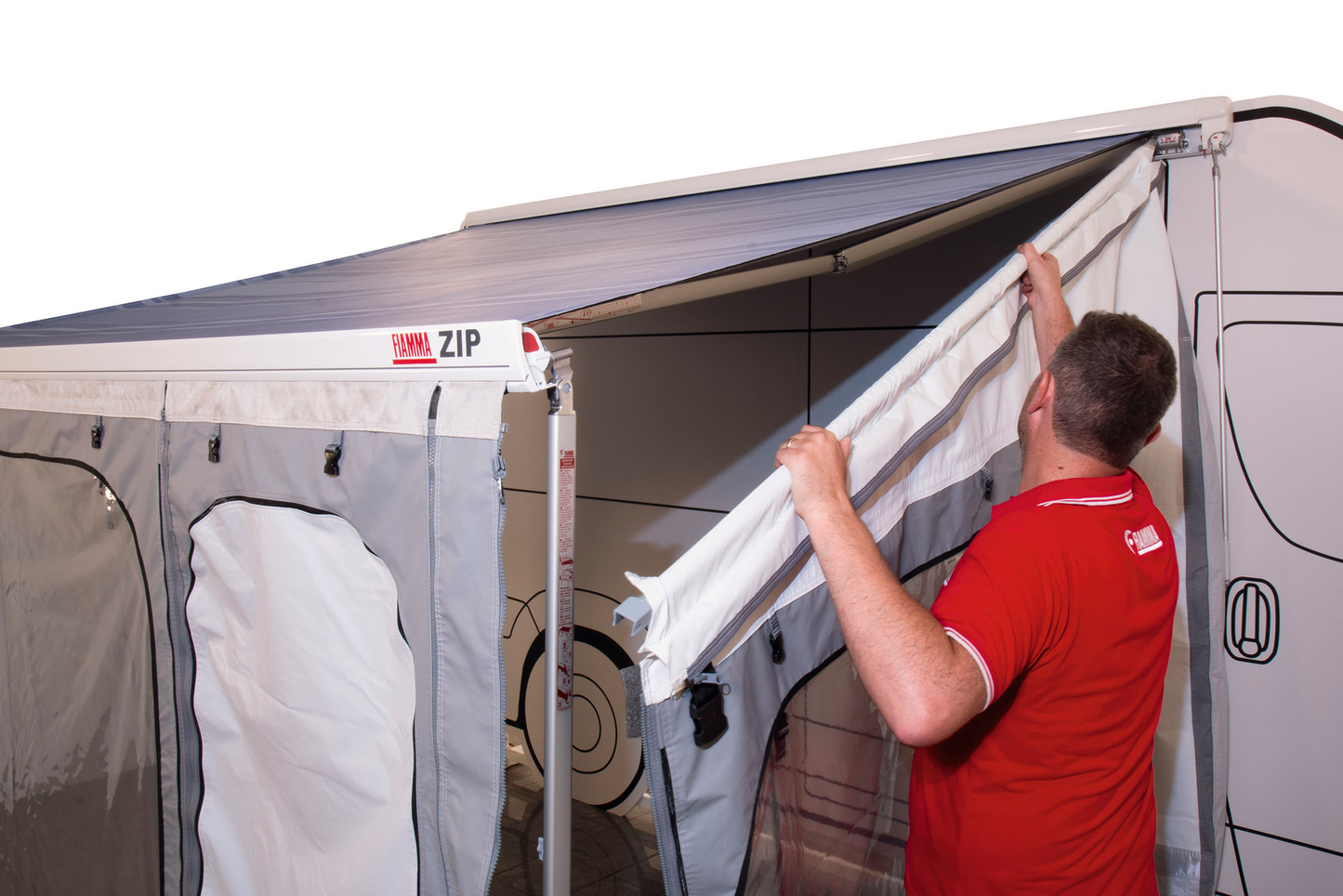 ZIP 450 L Large Royal Grey (L2) (B)