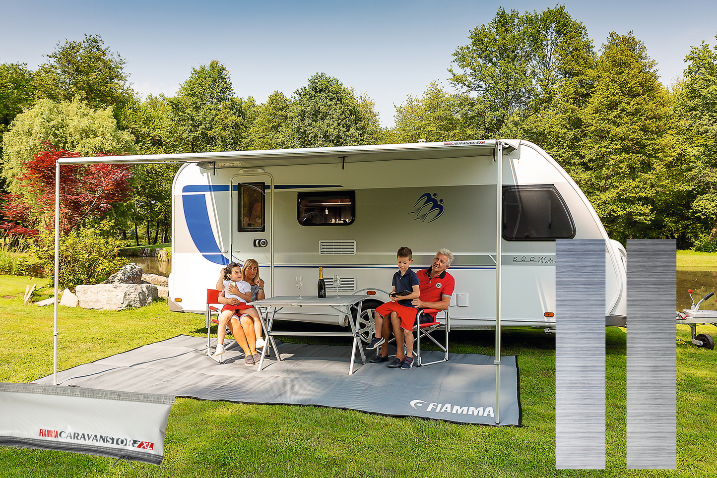 CARAVANSTORE 190 cm Royal Grey (S)