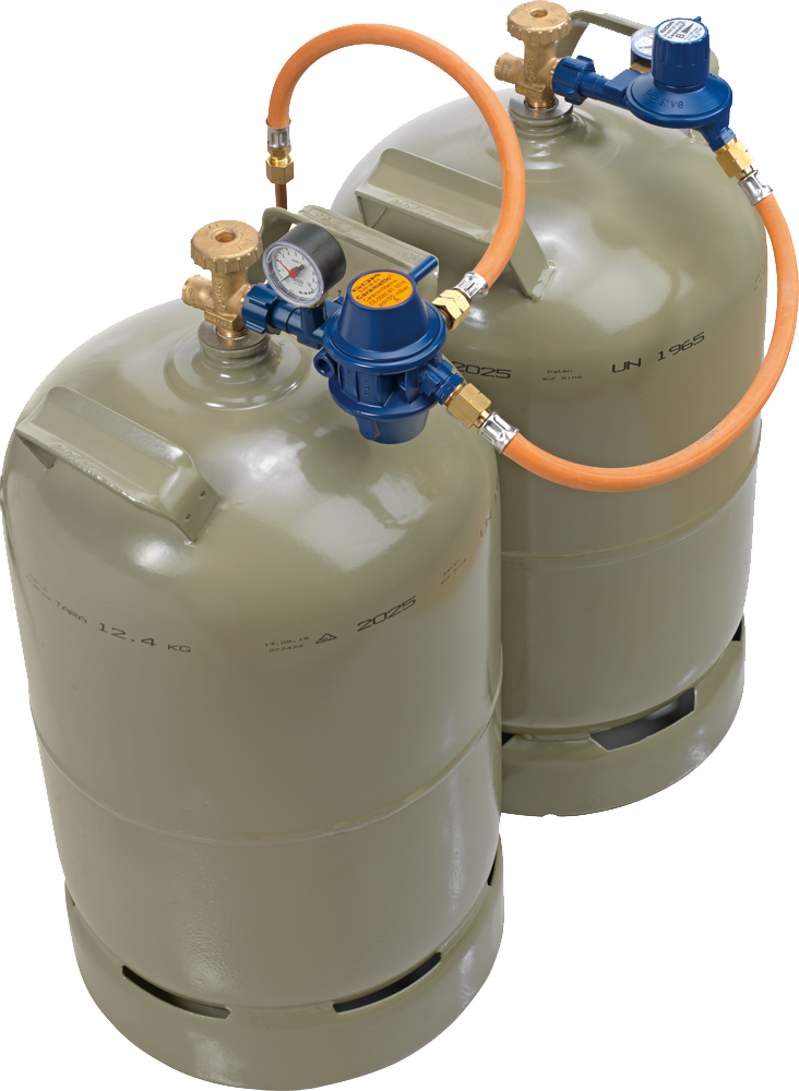 Zweiflaschenanlage Caramatic® 30 mbar