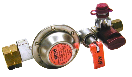 Regleranlage (in Leitung) 50 mbar (D)