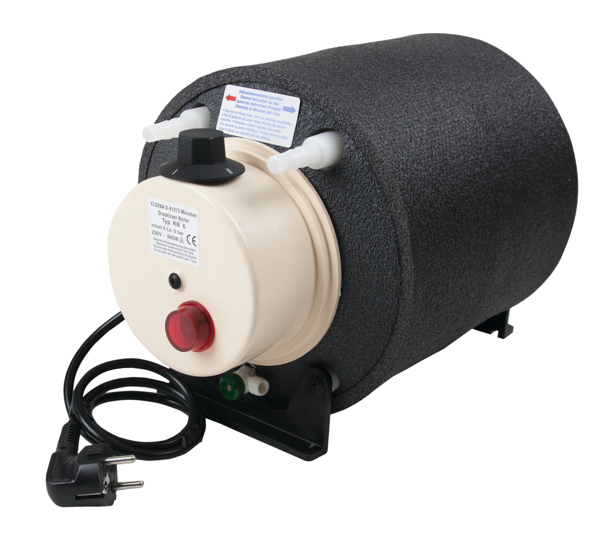 ELGENA-Campingboiler KB 6 (12V/200W) (B)