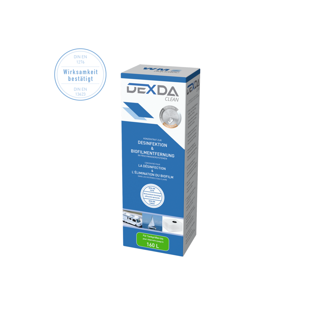 DEXDA clean bis 160L Tankgröße (250 ml)