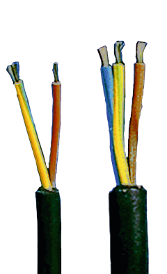 5 m Kabel 3 x 1,5