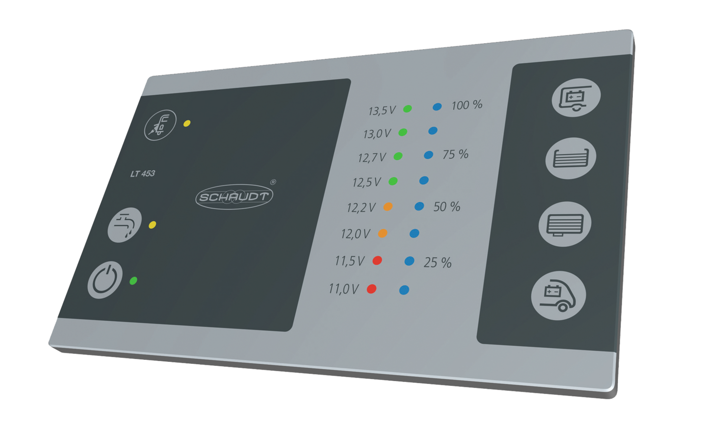 Elektroblock EBL 208 mit Kontrolltafel