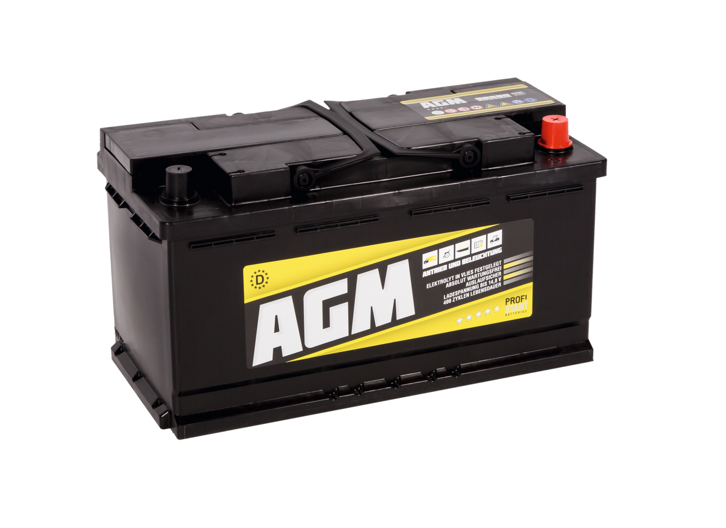AGM-Batterie TOP-HIT 90 Ah (S) (R)