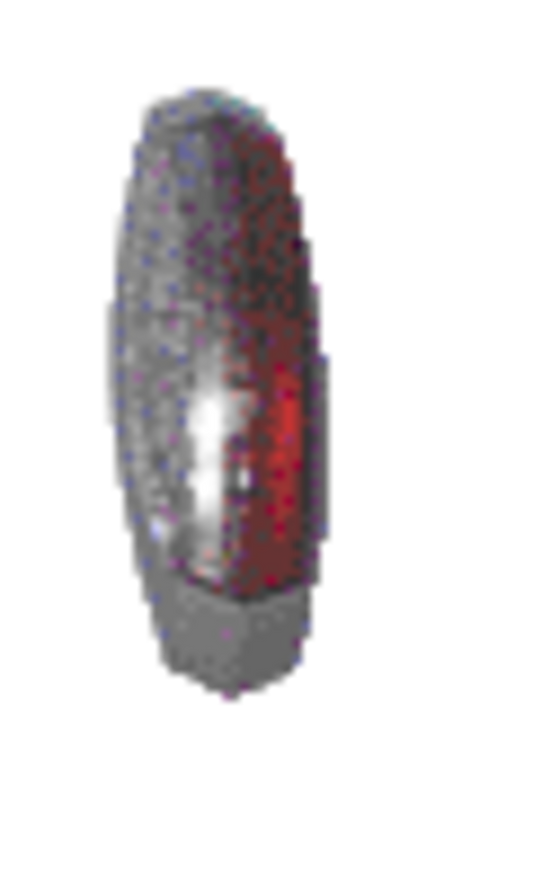Umrissleuchte oval rechts