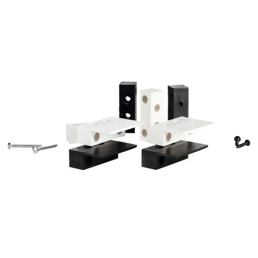 Montageadapter (2er-Set) schwarz