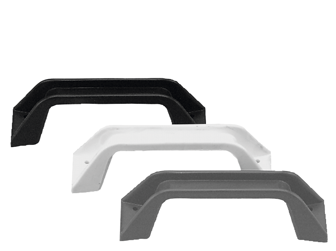 Rangiergriff grau 147 mm (2er-Pack) (A)