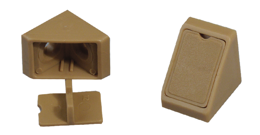 Mini-Eckverbinder weiß NV