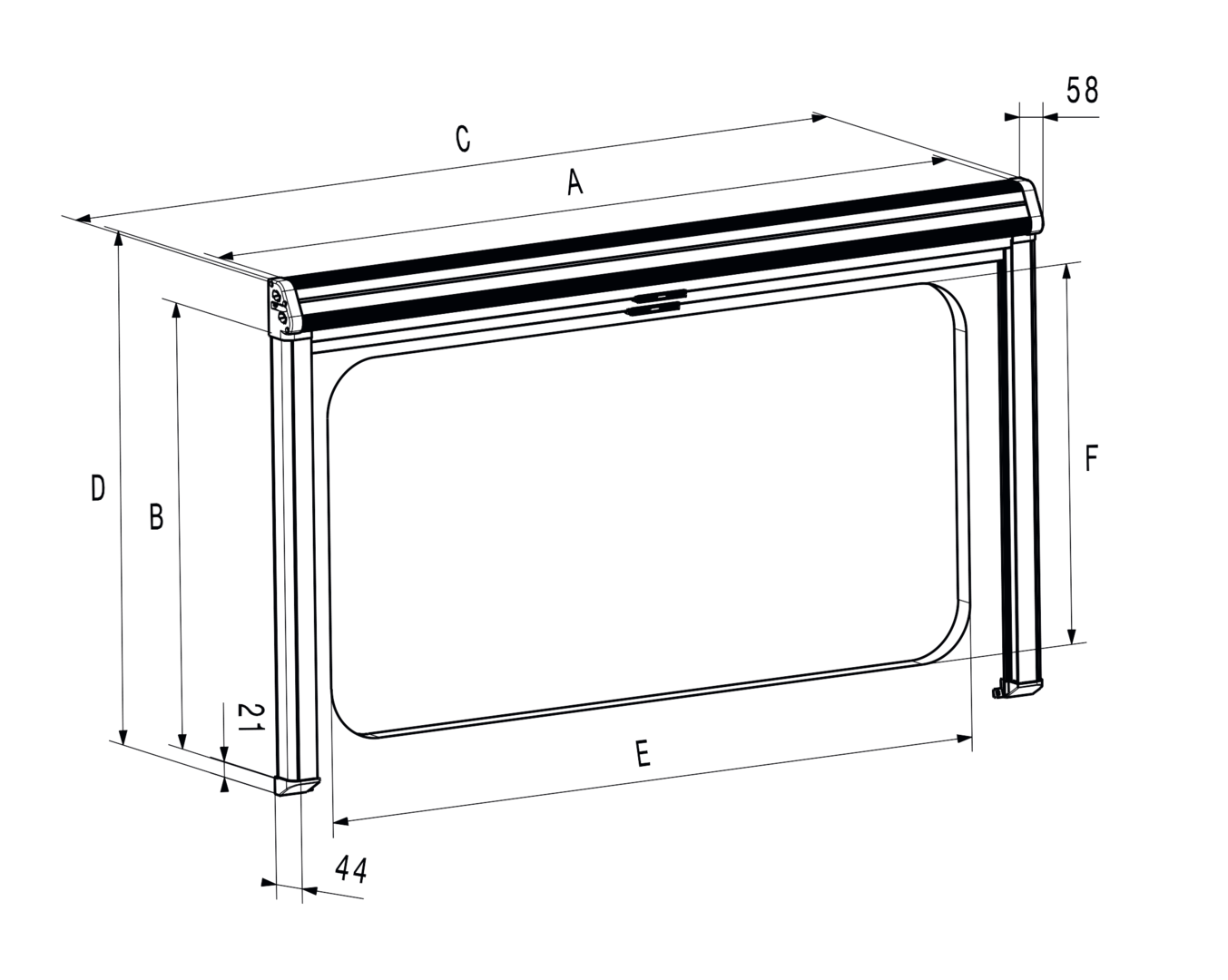 Rastrollo 3000 660 x 710 mm