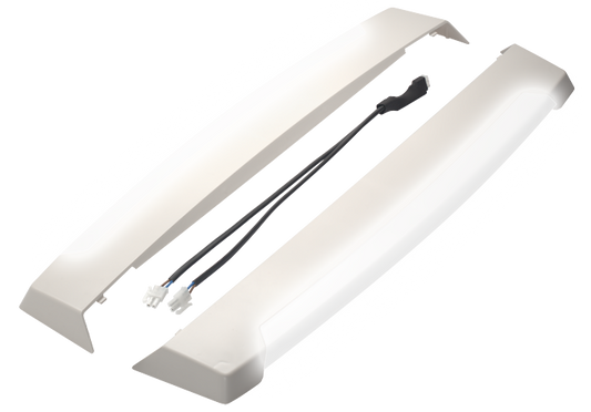 Seitenblenden LED für Plisseerahmen M