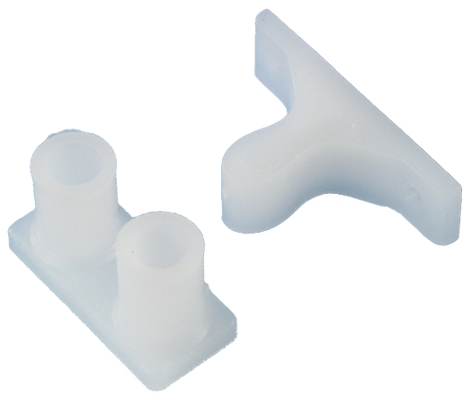 Möbelschnäpper weiß 2er-Pack