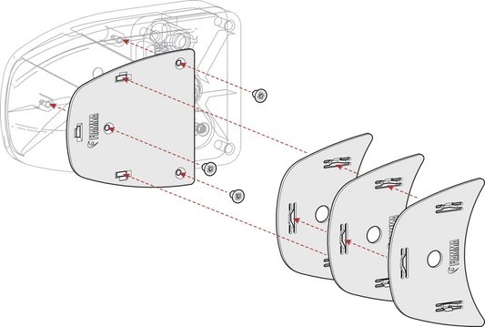 Kit Spacer Safe Door ab 2017 schwarz
