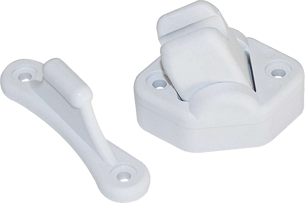 Türfeststeller beweglich 3 mm weiß NV