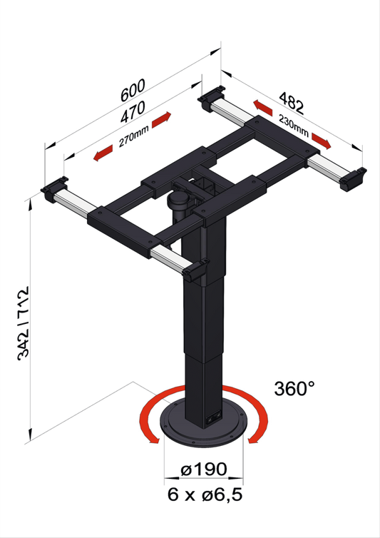 Klick-Klack Liftgestell