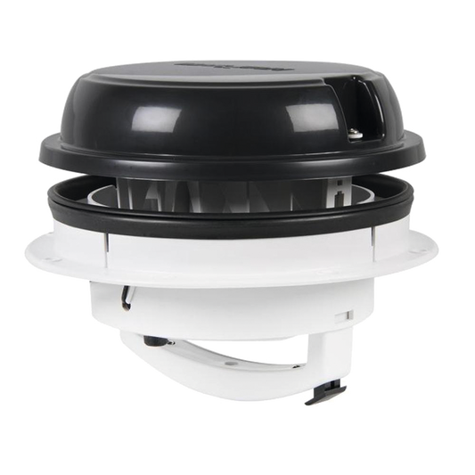MAXXAIR MaxxFan Dome Black LED
