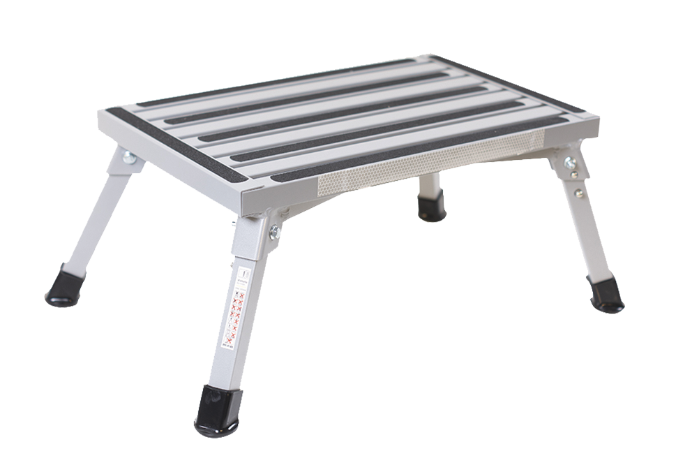 Trittstufe einstufig aluminium 150 kg