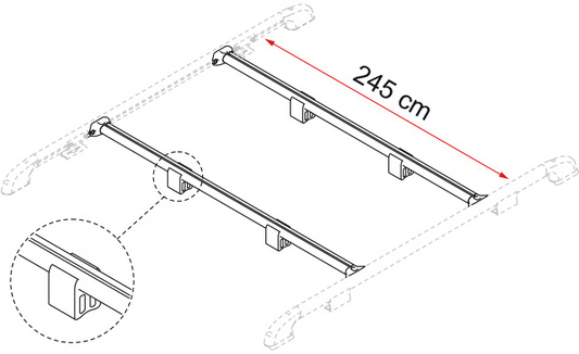 FIXING-BAR Rail (S)