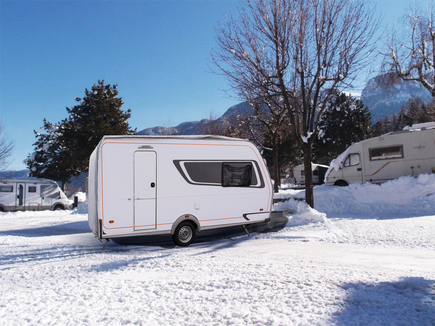 Schutzhülle Caravan 450 - 500 cm