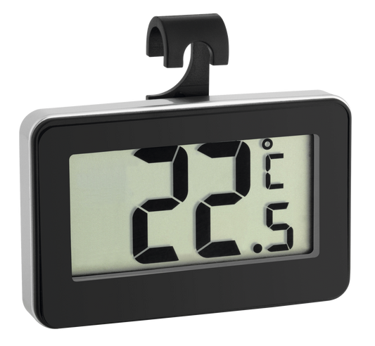Digitales Thermometer schwarz (R)