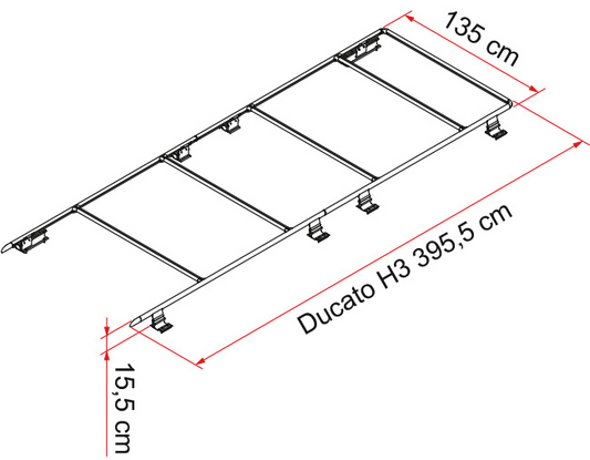 ROOF-RAIL Ducato H3 (S)
