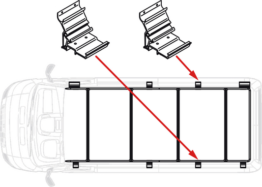 Kit ROOF-RAIL Ducato Extra
