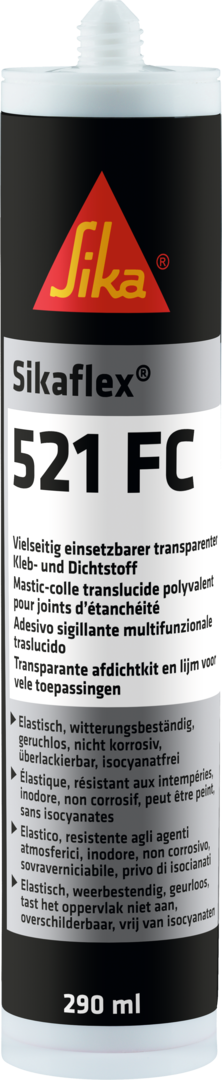 Sikaflex 521 FC transparent, 290 ml