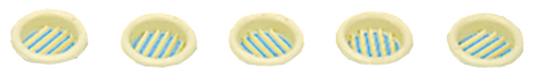 Lüftungsrosette 32 mm (5er Pack)
