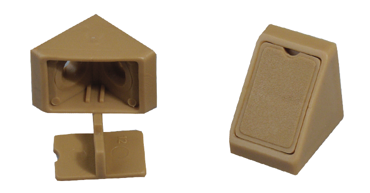 Mini-Eckverbinder beige (5er-Pack) (1)