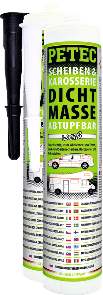 Scheiben & Karosserie Dichtmasse, abtupf