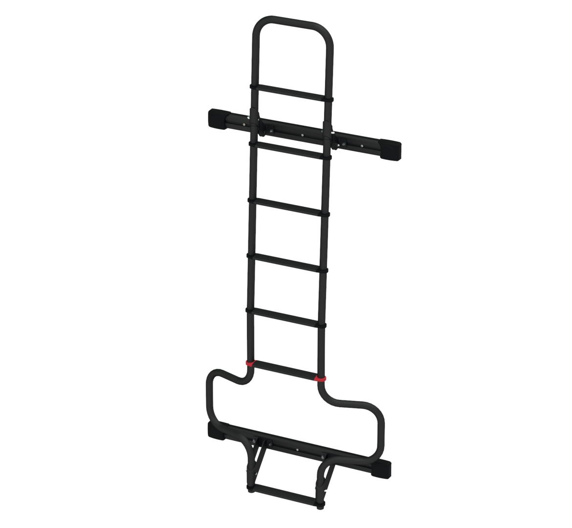 Hecktürleiter DJ H3 Deep Black (S)
